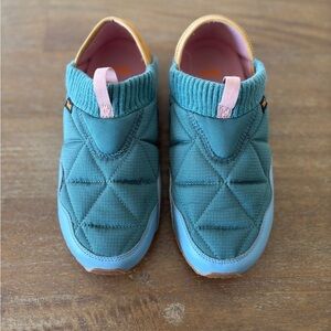 Teva Teal Quilted Slip-On Shoes